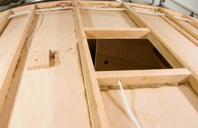 Teardrop Roof Build